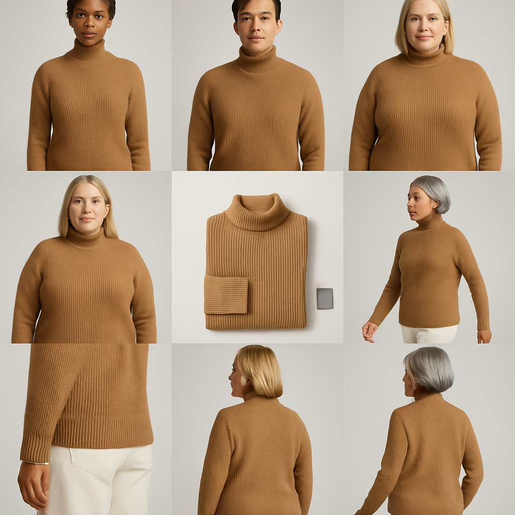 Wholesale & Faire Line Sheets: Create Consistent On-Model Packs from Vendor Imagery