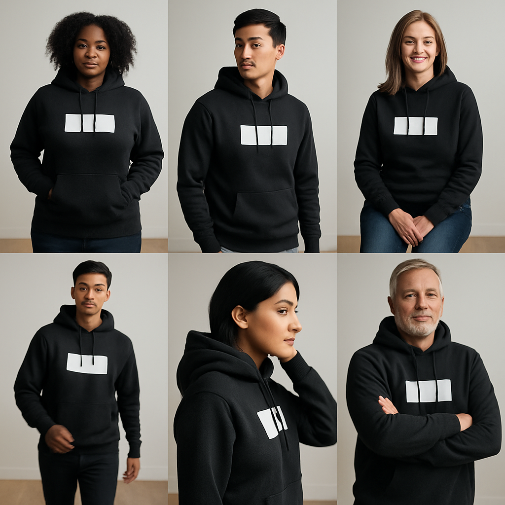 Example on-model variation pack