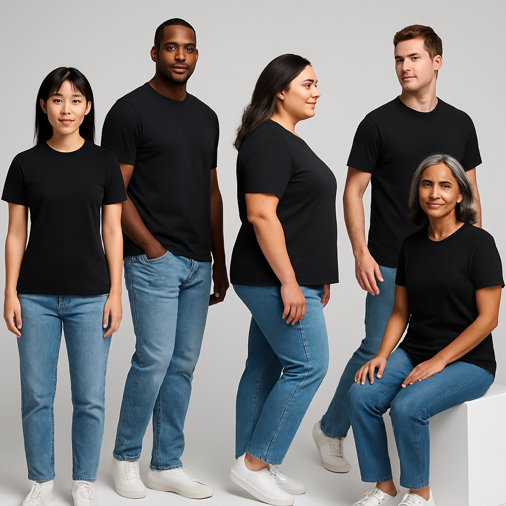 Reduce Returns: Size/Fit Clarity Using Model Persona Mixes and Consistent Posing