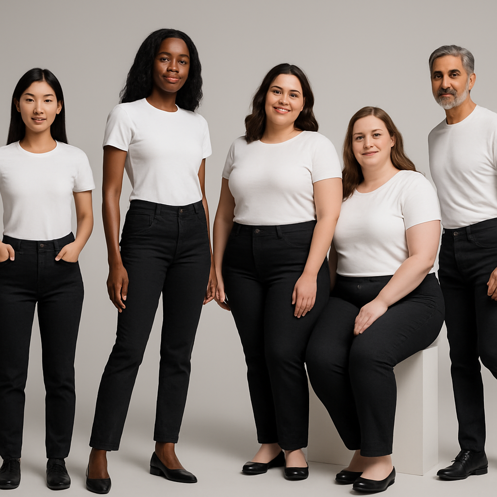 Size-Inclusive Imagery at Scale: Cover Every Size with Consistent Styling